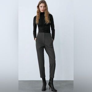 Zara Gray Women's Trousers